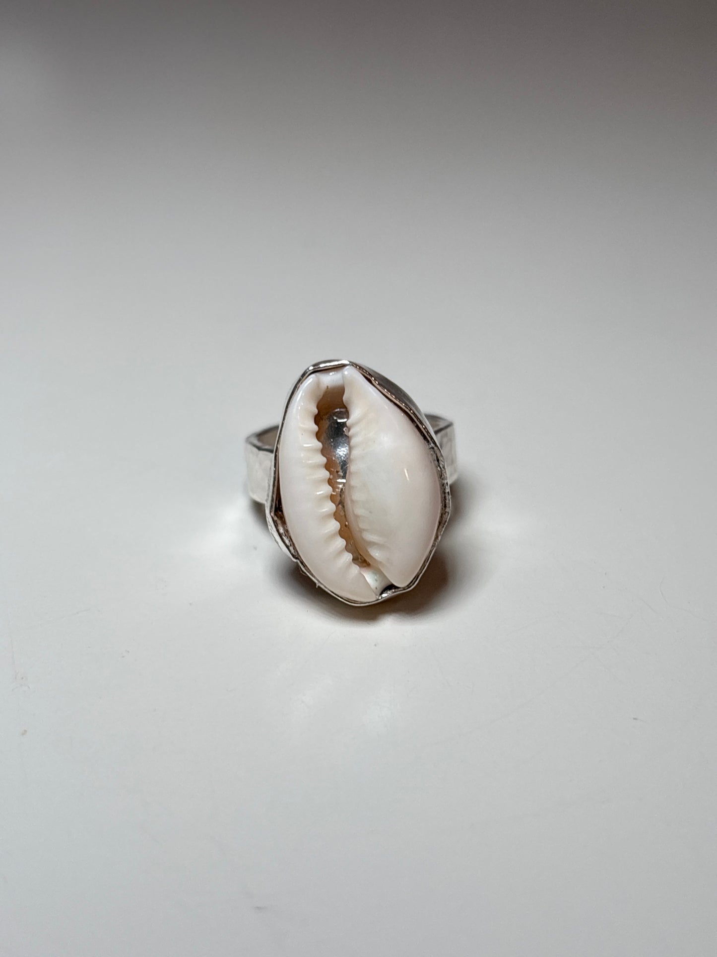 cowrie shell ring