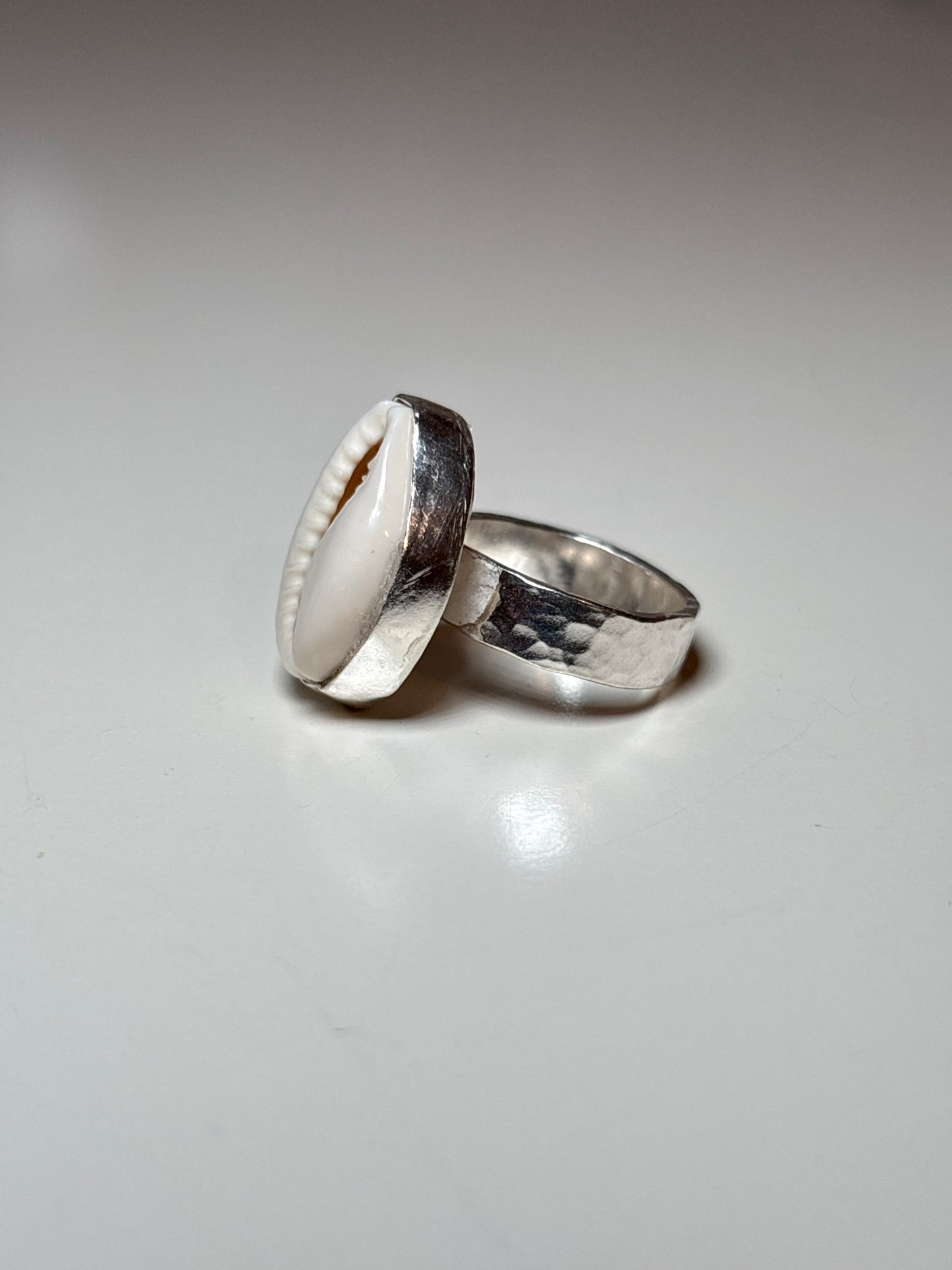 cowrie shell ring