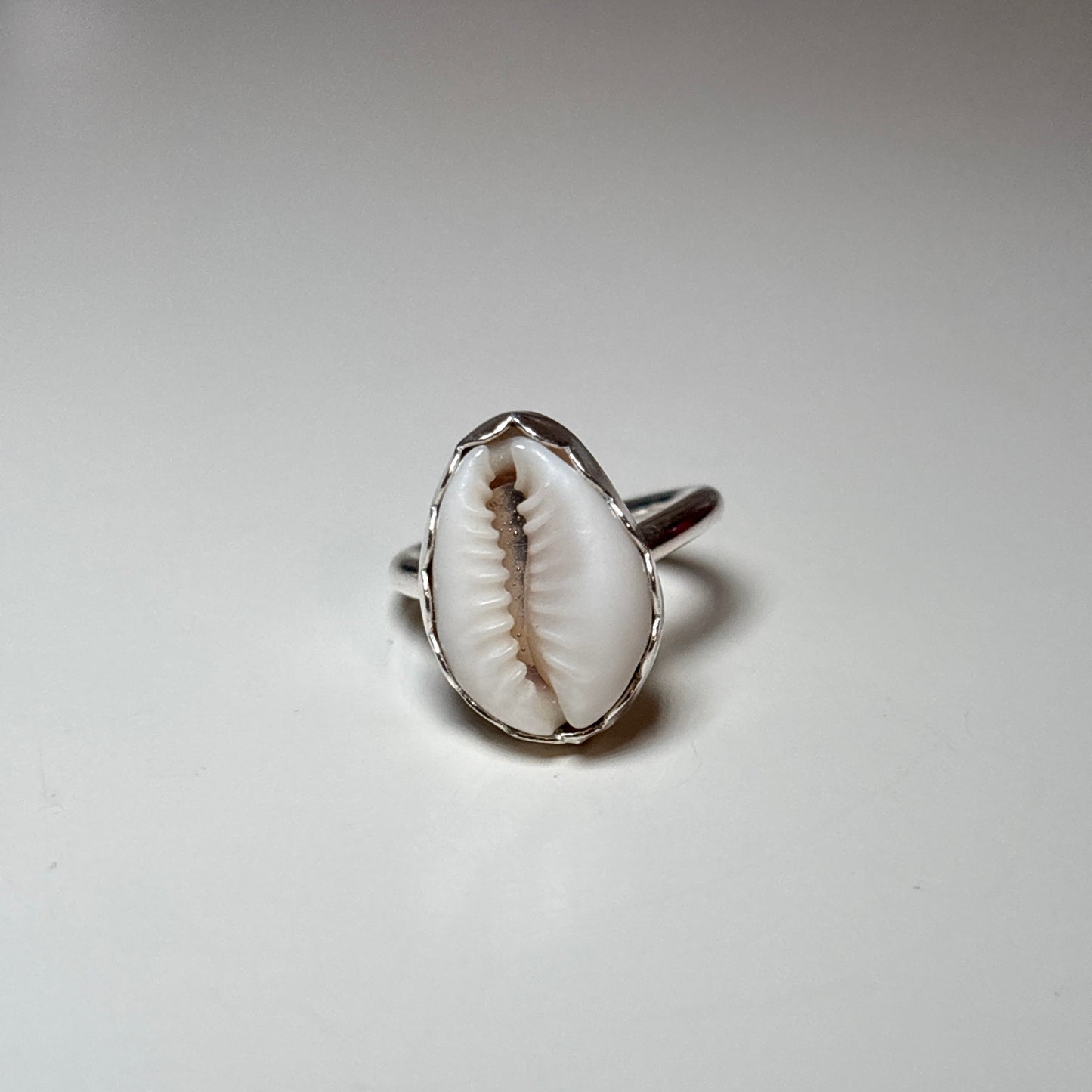 cowrie shell ring