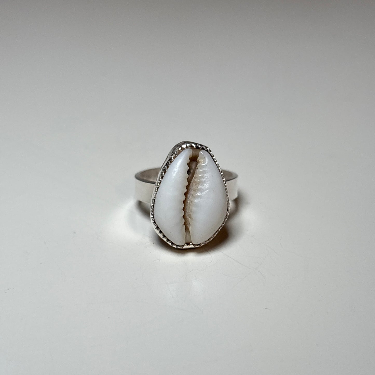 cowrie shell ring