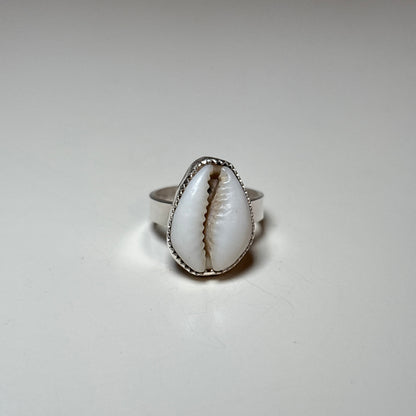 cowrie shell ring