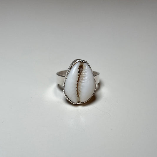 cowrie shell ring